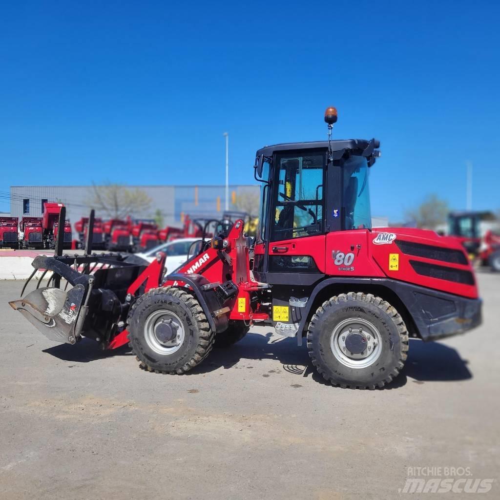 Yanmar V 80 Læssemaskiner på hjul