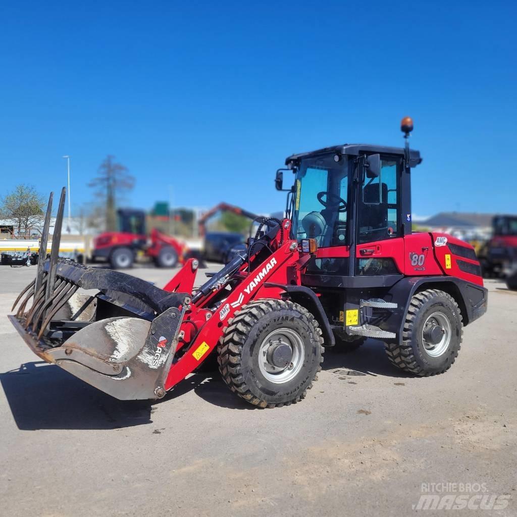 Yanmar V 80 Læssemaskiner på hjul