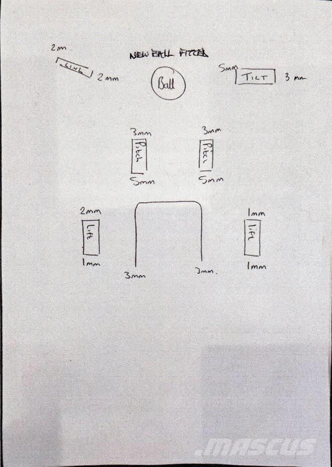 CAT D 3 LGP Bulldozer på larvebånd