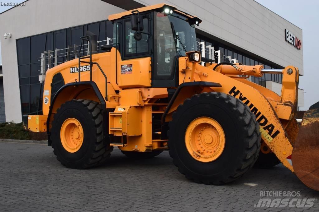 Hyundai HL 965 Læssemaskiner på hjul
