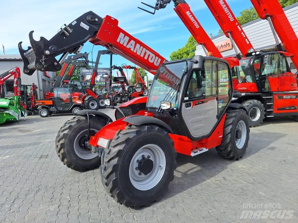 Manitou MT 733 Teleskoplæssere