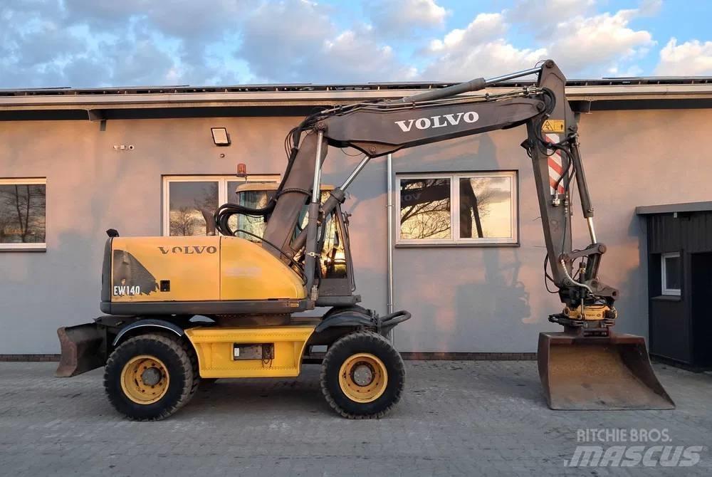 Volvo EW 140 Gravemaskiner på hjul
