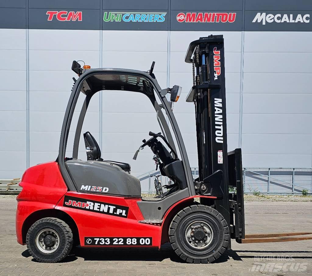 Manitou MI 25 D Diesel gaffeltrucks