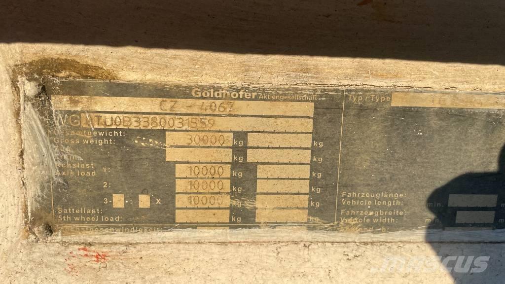 Goldhofer TU 3- 24/80 Blokvogn