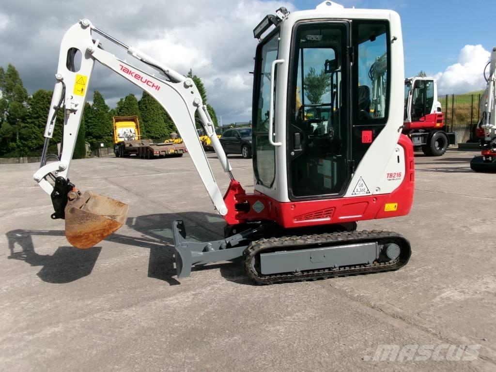 Takeuchi TB 216 Minigravemaskiner