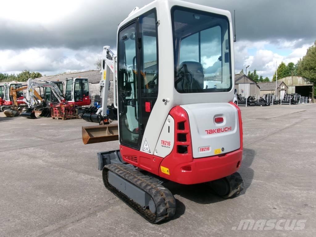 Takeuchi TB 216 Minigravemaskiner