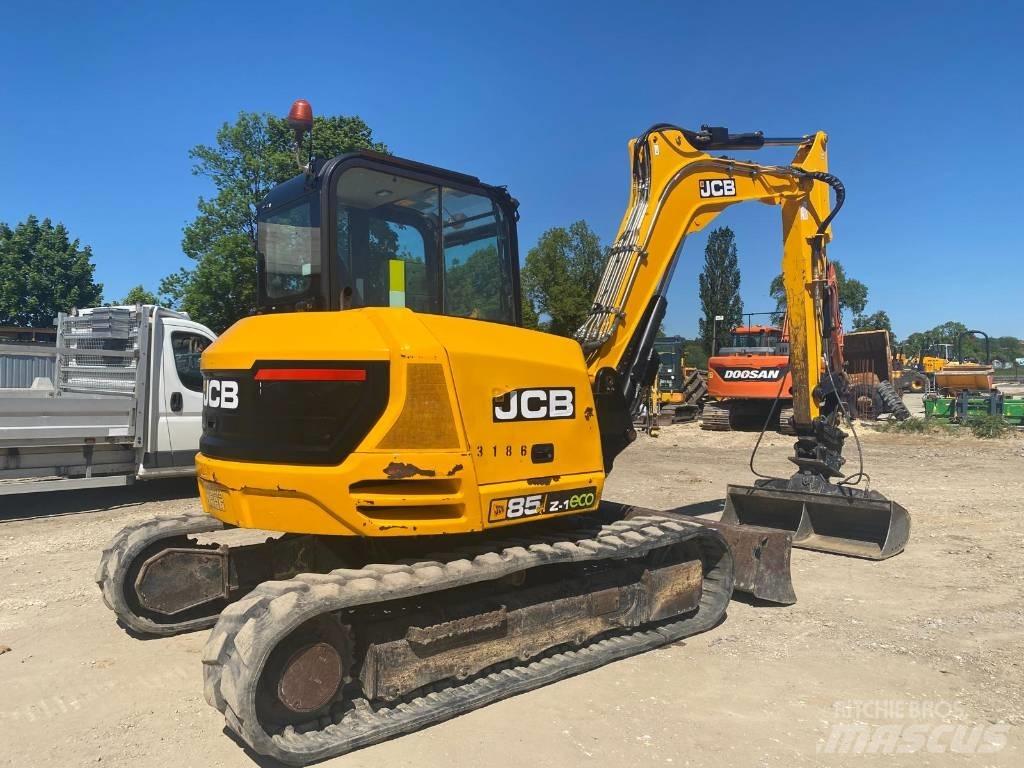 JCB 85 Z-1 Gravemaskiner på larvebånd
