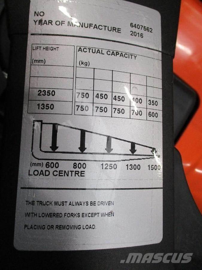 BT SPE120 XR El-palleløftere med platform