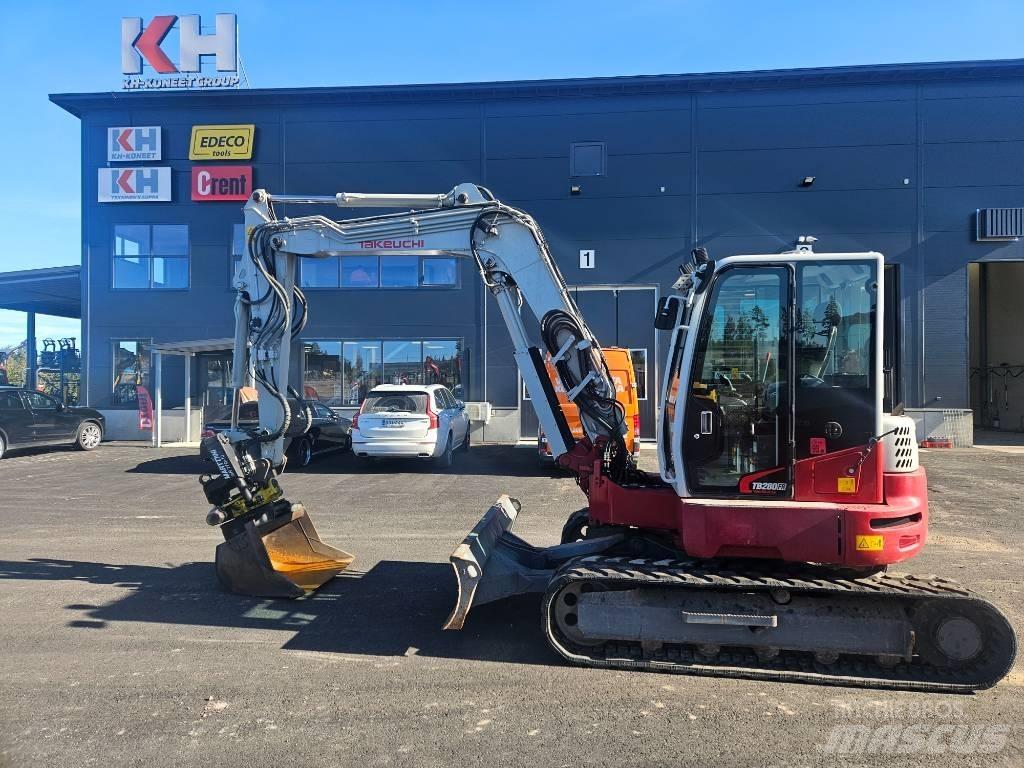 Takeuchi TB 280 FR Midi-gravemaskiner 7t - 12t
