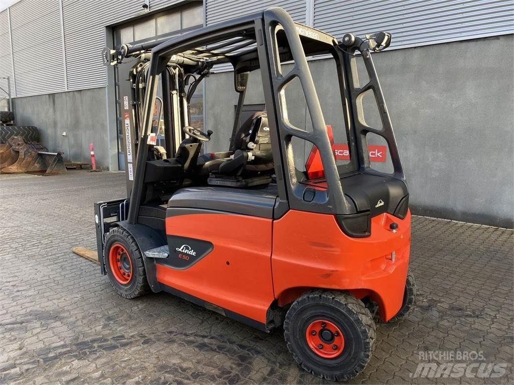 Linde E50 El gaffeltrucks