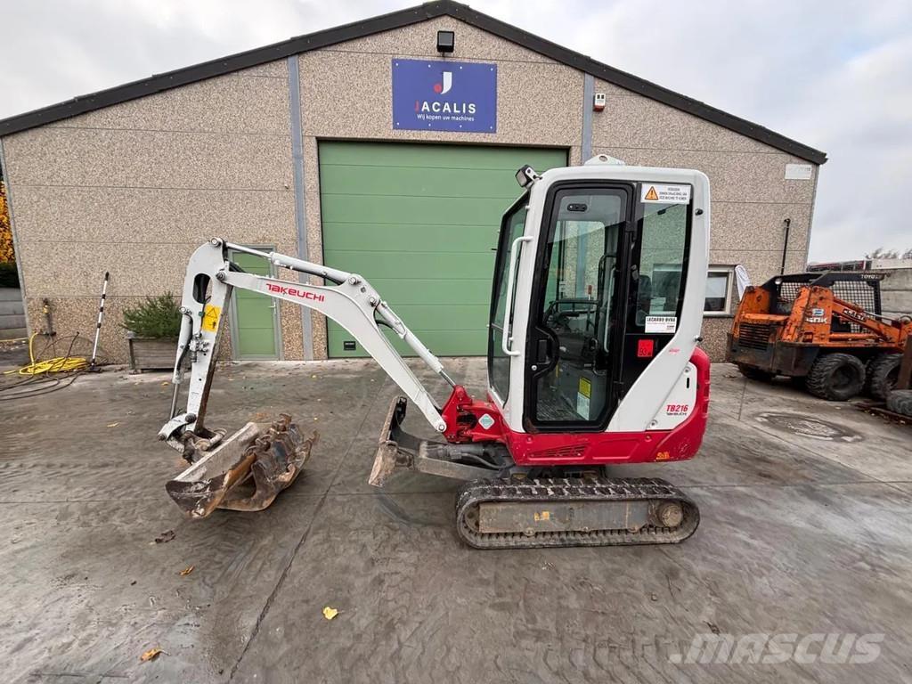 Takeuchi TB216 Minigravemaskiner