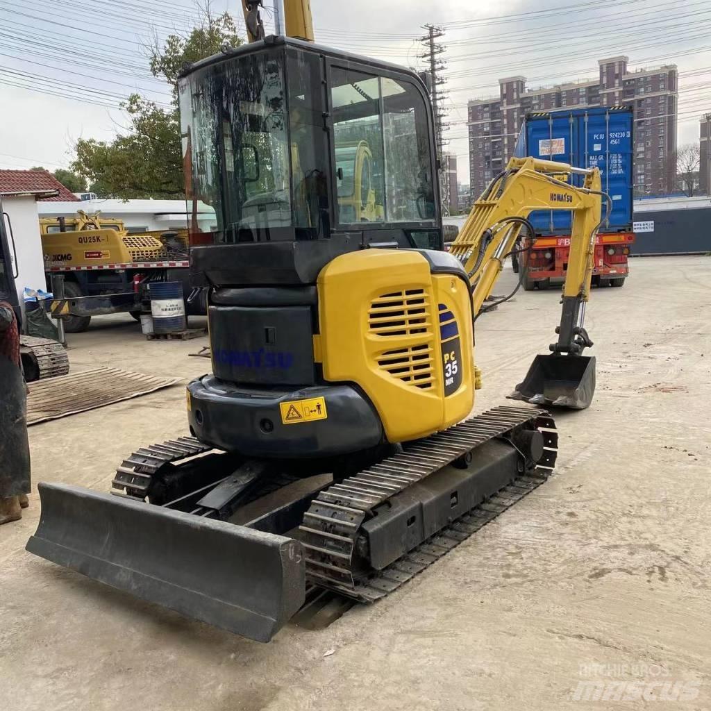 Komatsu PC 35 MR Minigravemaskiner