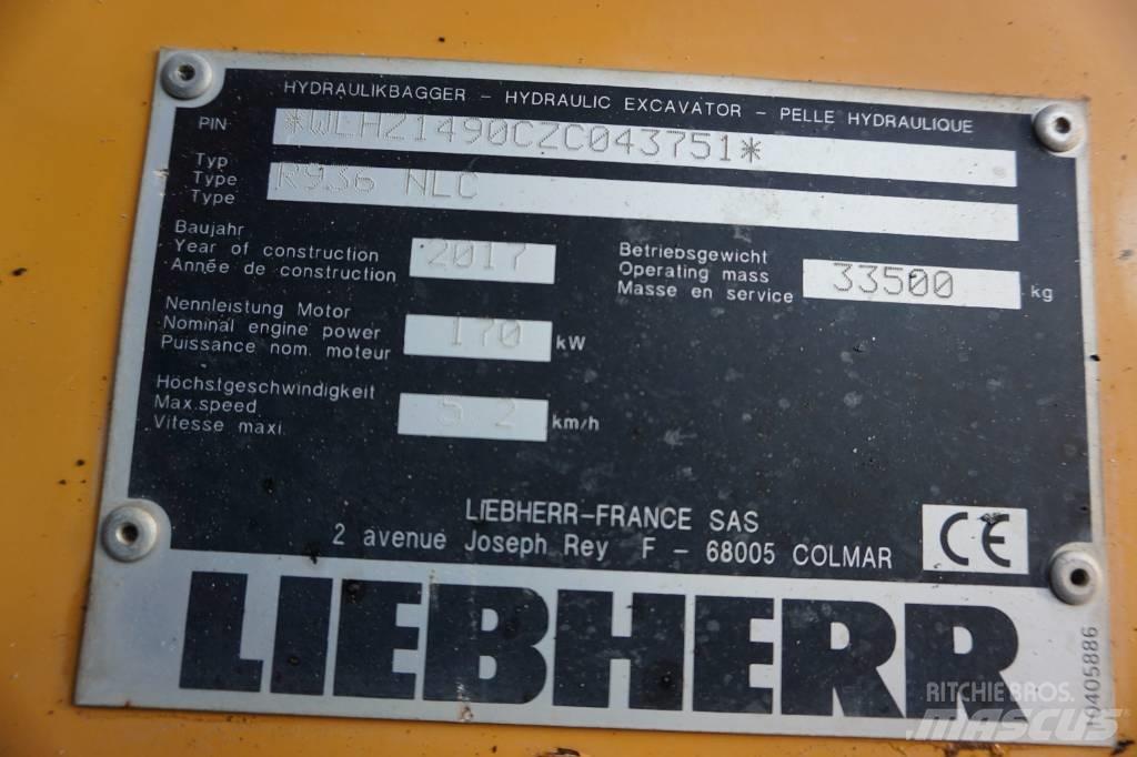 Liebherr R 936 N LC Gravemaskiner på larvebånd