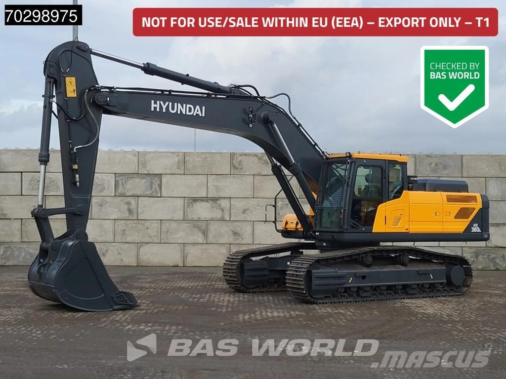 Hyundai HX360 L Gravemaskiner på larvebånd