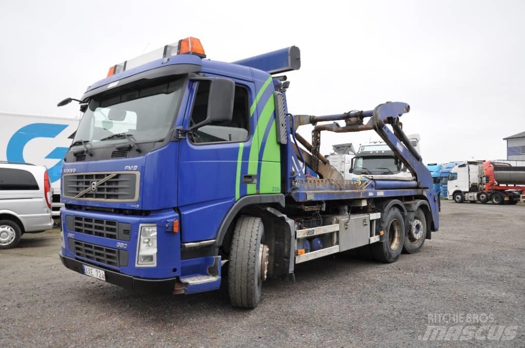 Volvo FM-380 6*2 Skip loader