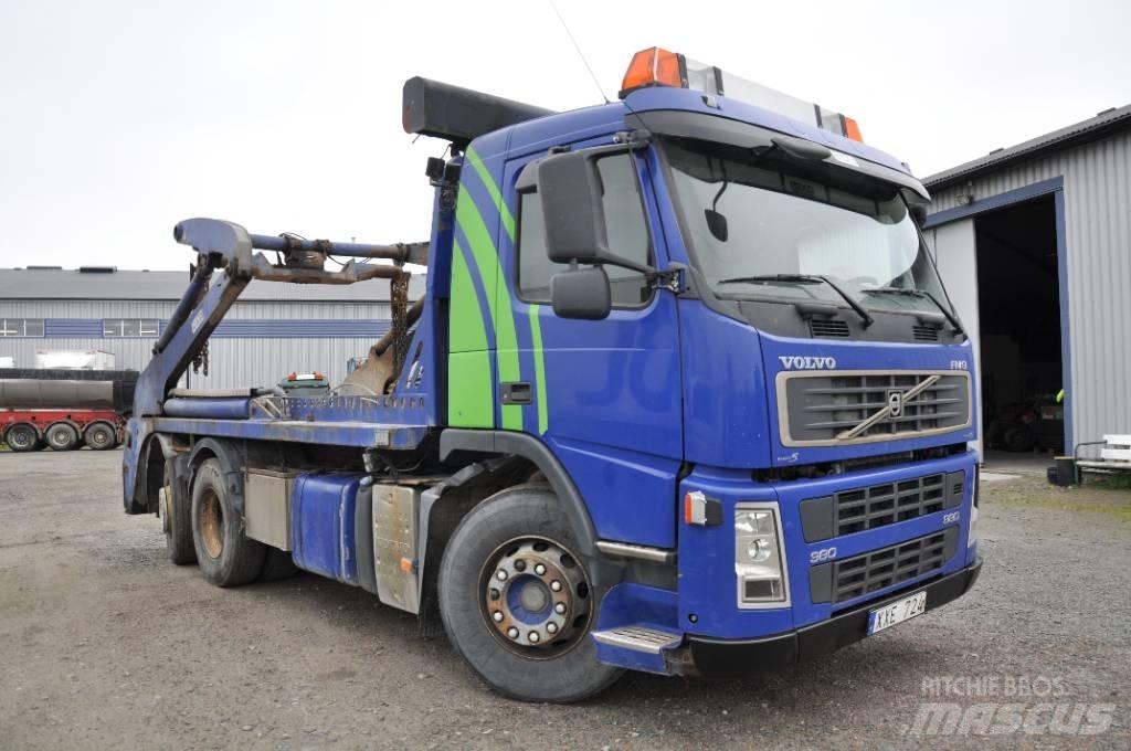 Volvo FM-380 6*2 Skip loader