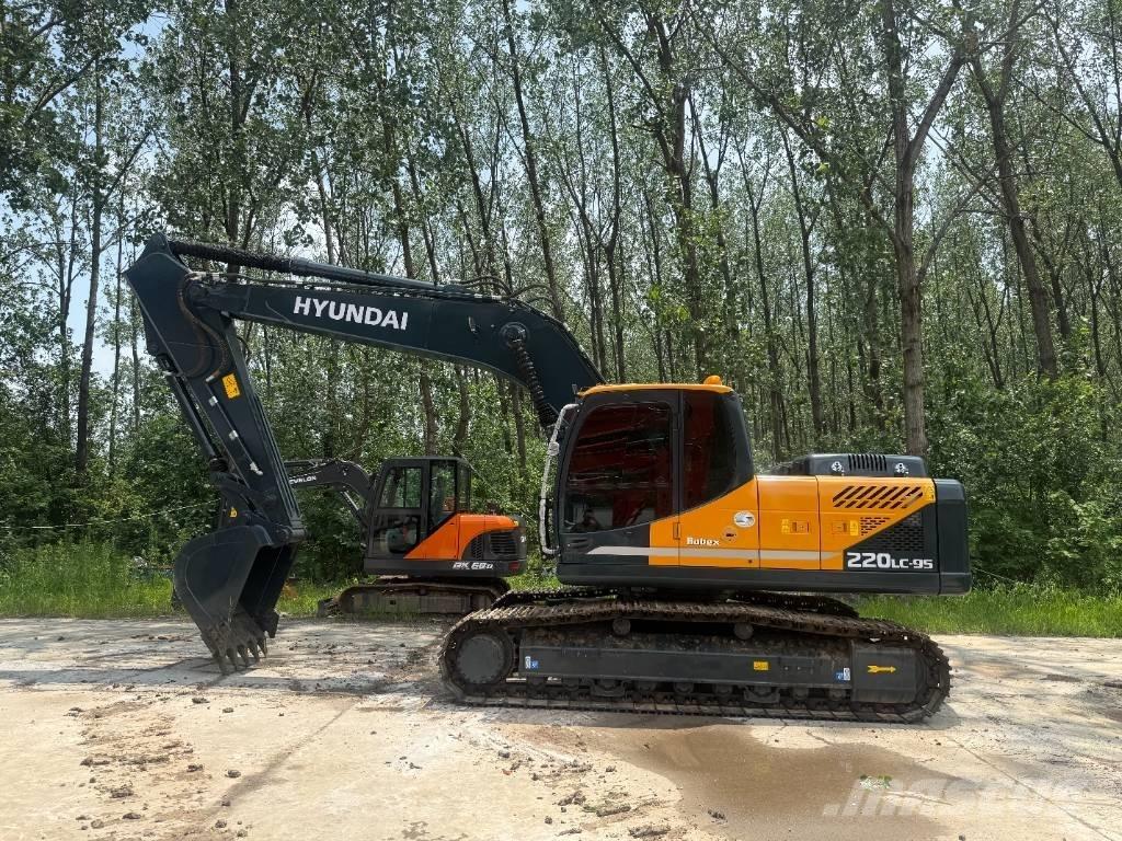 Hyundai R220lc-9s Gravemaskiner på larvebånd