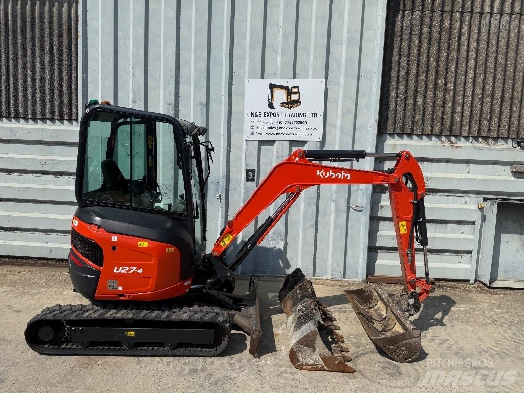 Kubota U 27 Minigravemaskiner