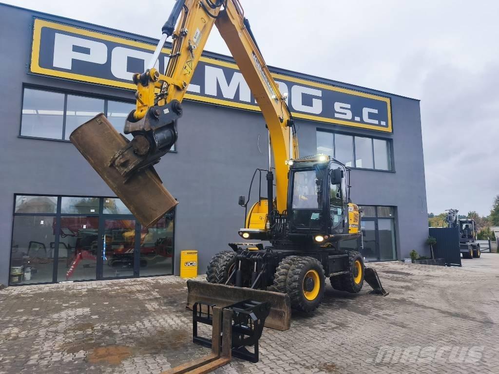 JCB JS 160 W Gravemaskiner på hjul