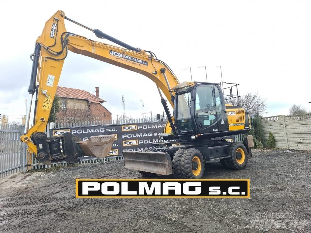 JCB JS 160 W Gravemaskiner på hjul