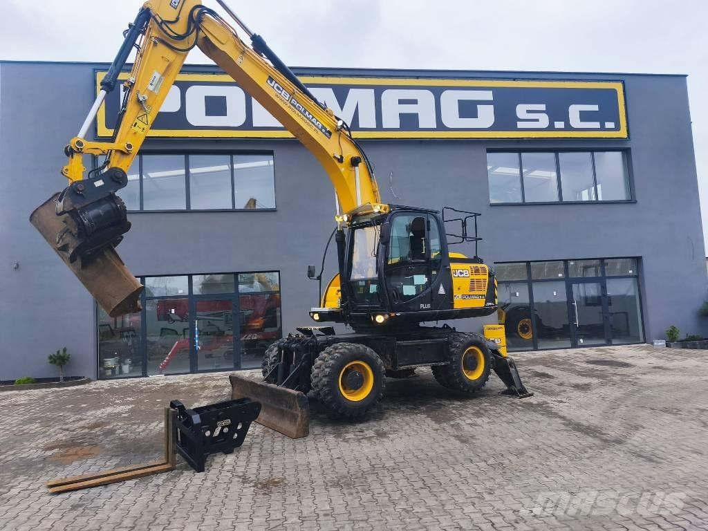 JCB JS 160 W Gravemaskiner på hjul