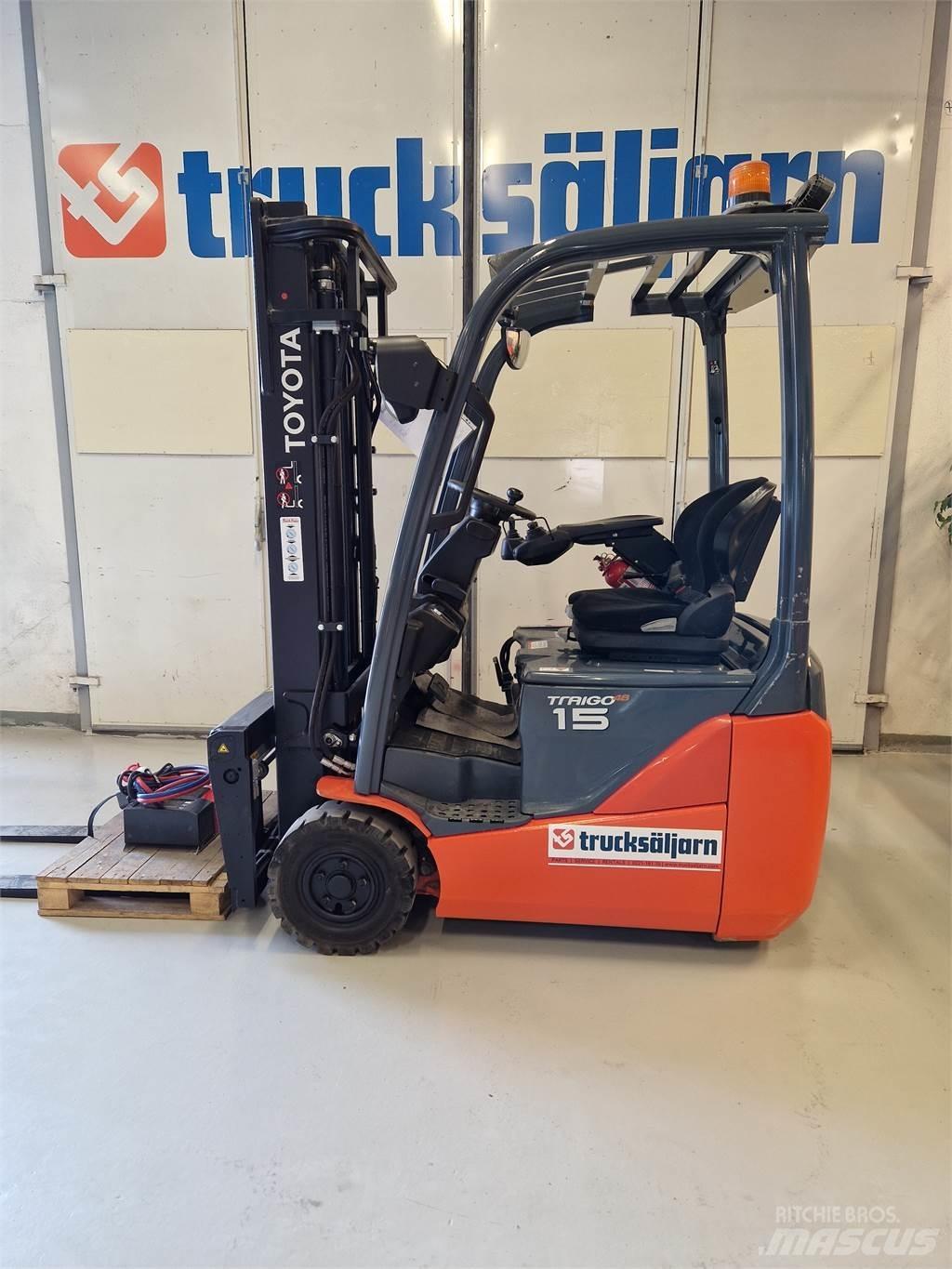 Toyota 8FBE15T El gaffeltrucks