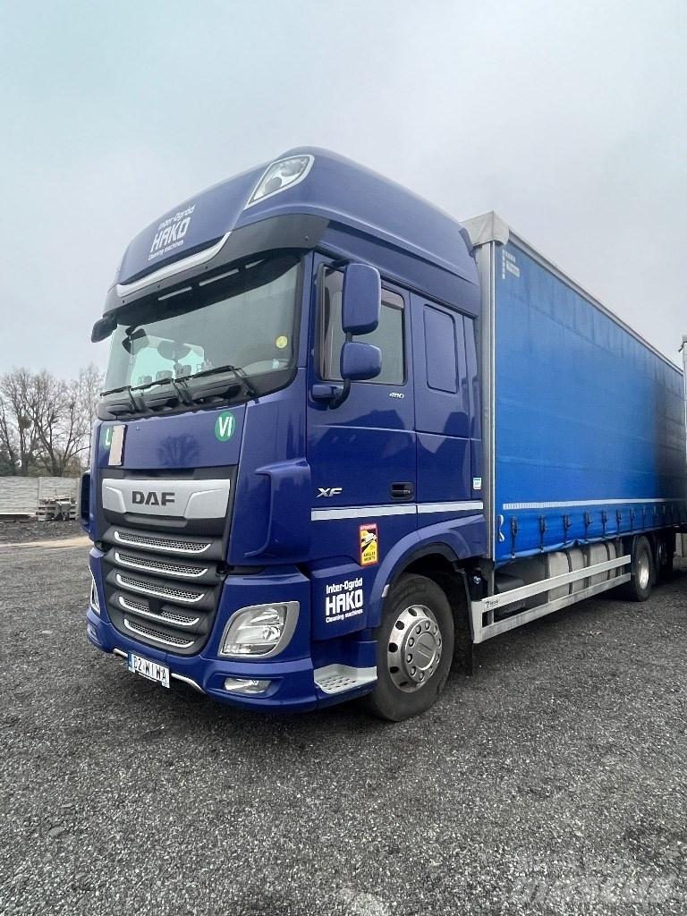 DAF Xf 106 FAR Lastbil - Gardin