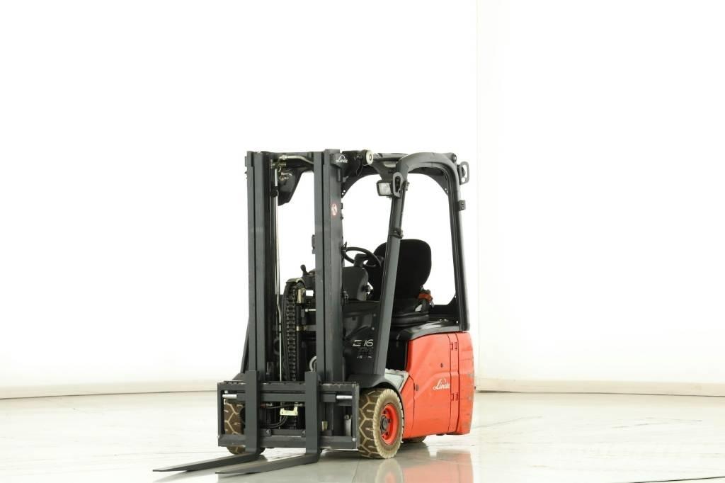 Linde E-16-C-01 El gaffeltrucks
