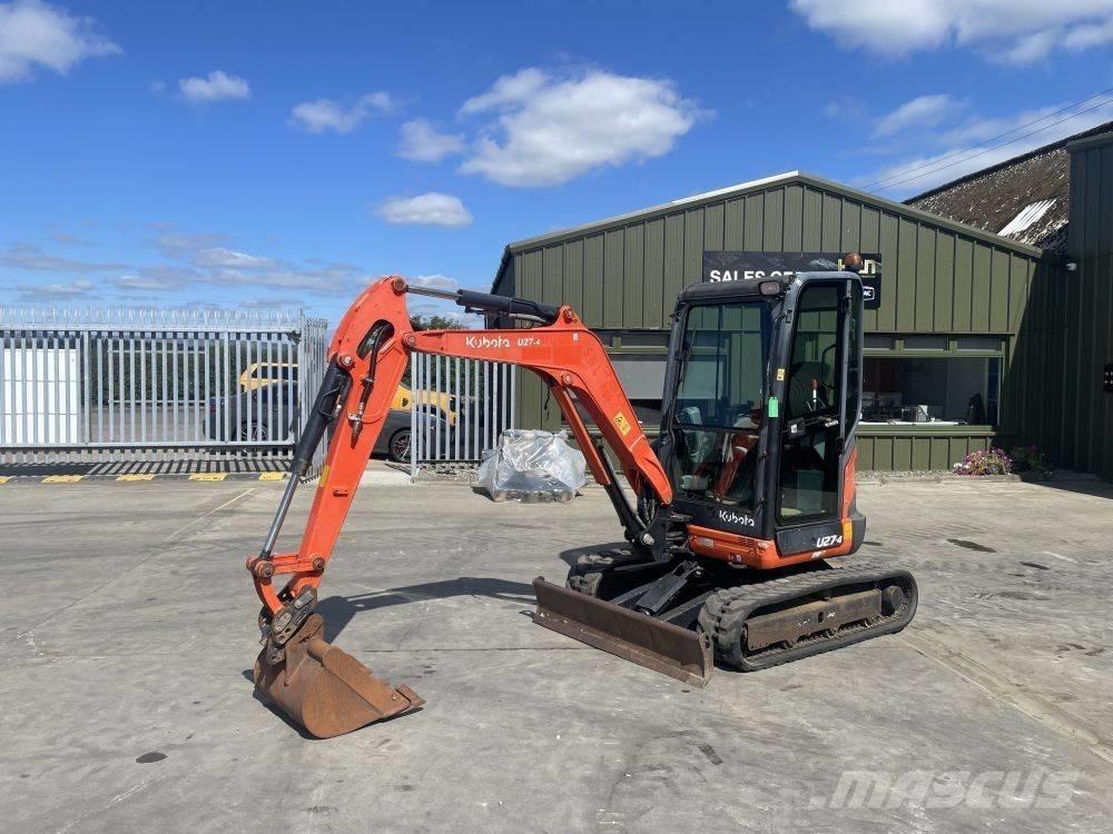 Kubota U 27-4 Minigravemaskiner