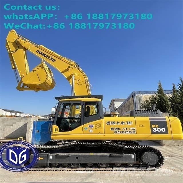 Komatsu PC 300-7 Gravemaskiner på larvebånd