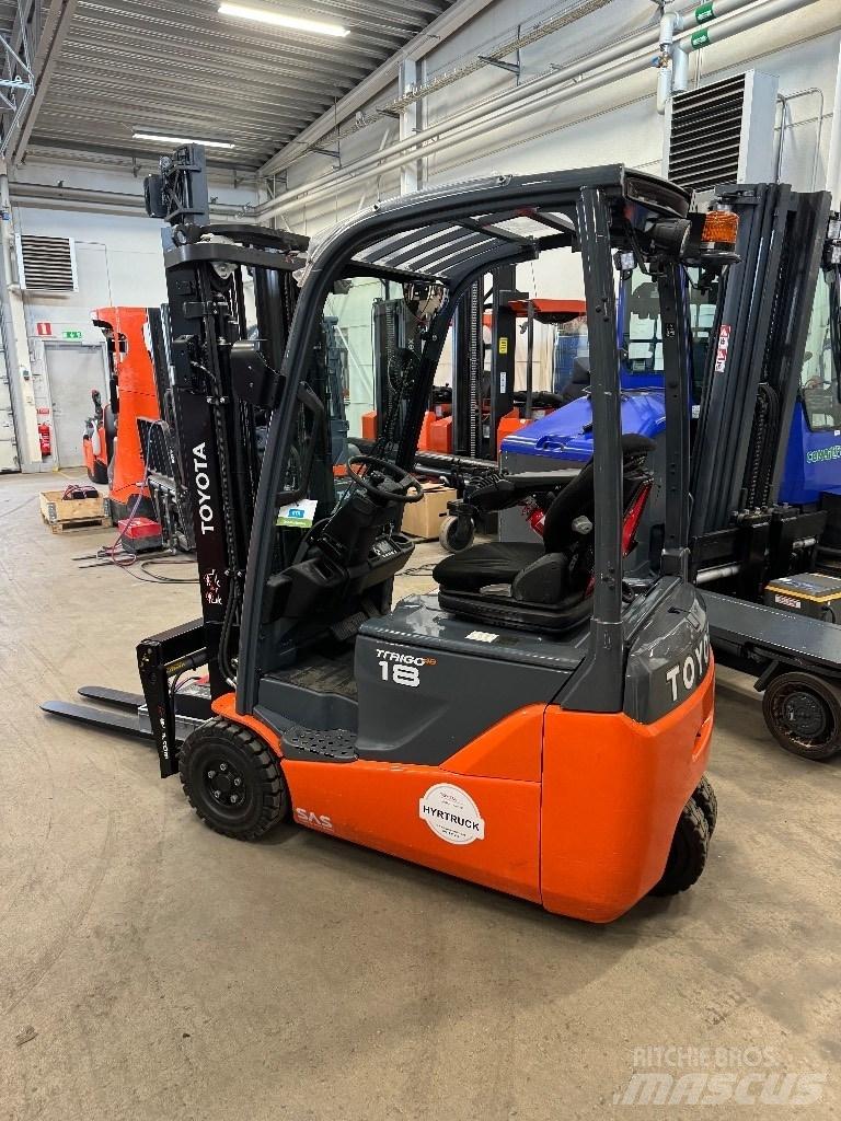 Toyota 8FBEK18T El gaffeltrucks