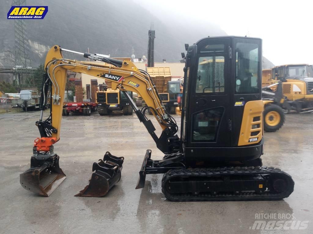 Sany SY 26 U Minigravemaskiner