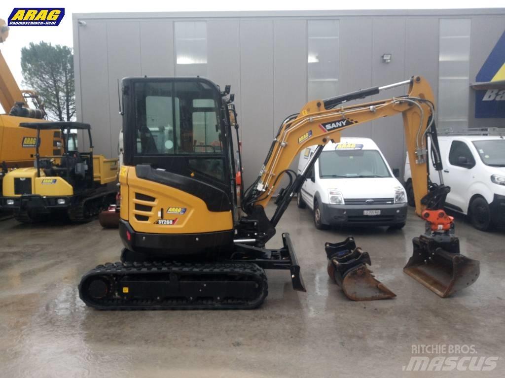 Sany SY 26 U Minigravemaskiner