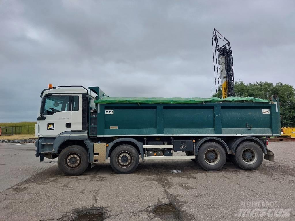 MAN TGS 35.440 (8x4) Lastbiler med tip