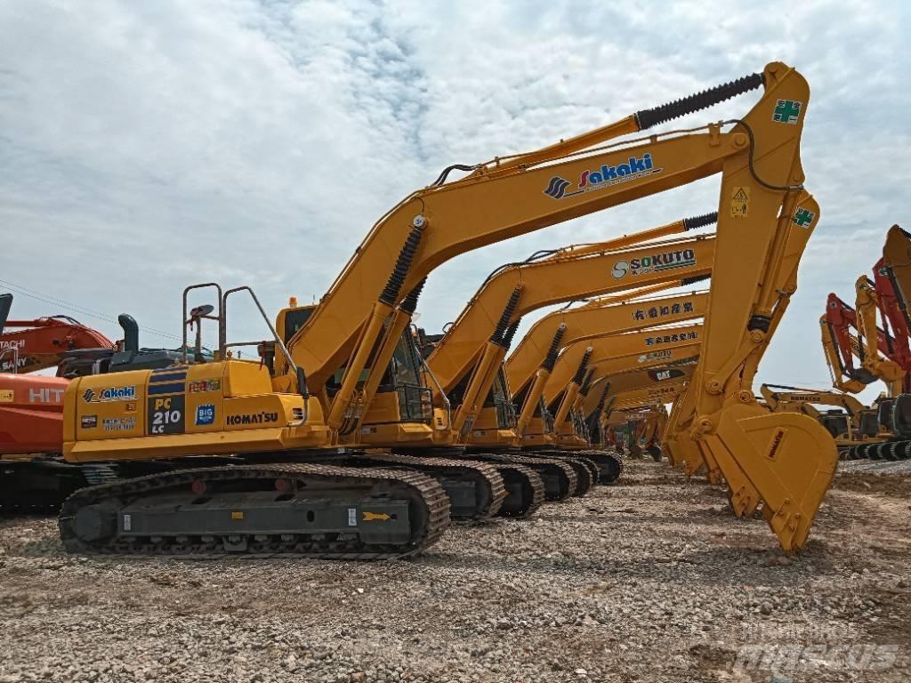 Komatsu PC 210LC Gravemaskiner på larvebånd