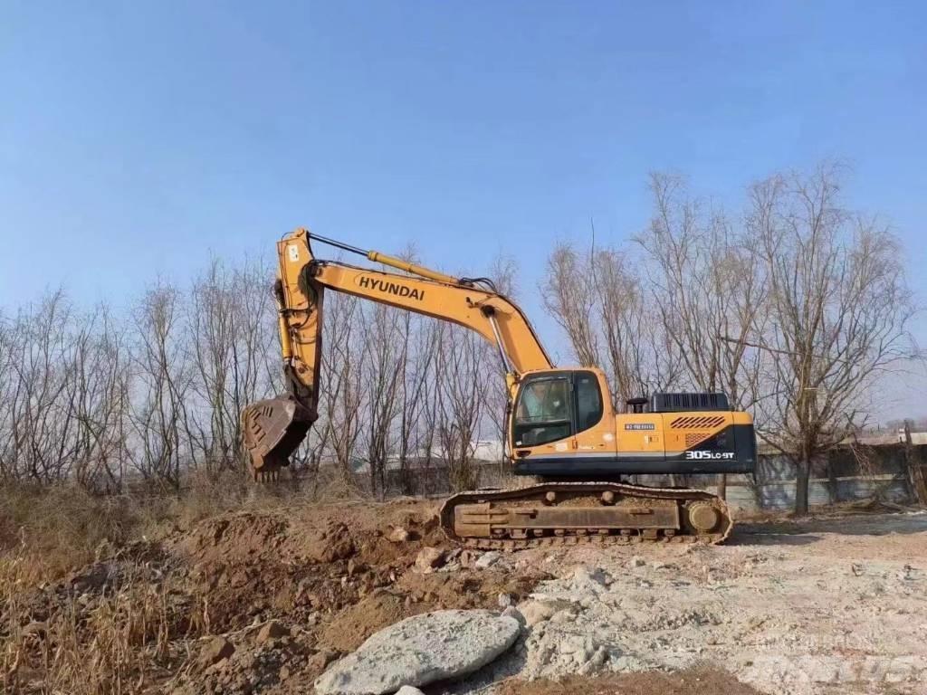 Hyundai R305LC-9T Gravemaskiner på hjul