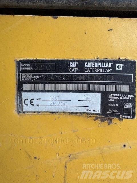 CAT 321 C LCR Gravemaskiner på larvebånd