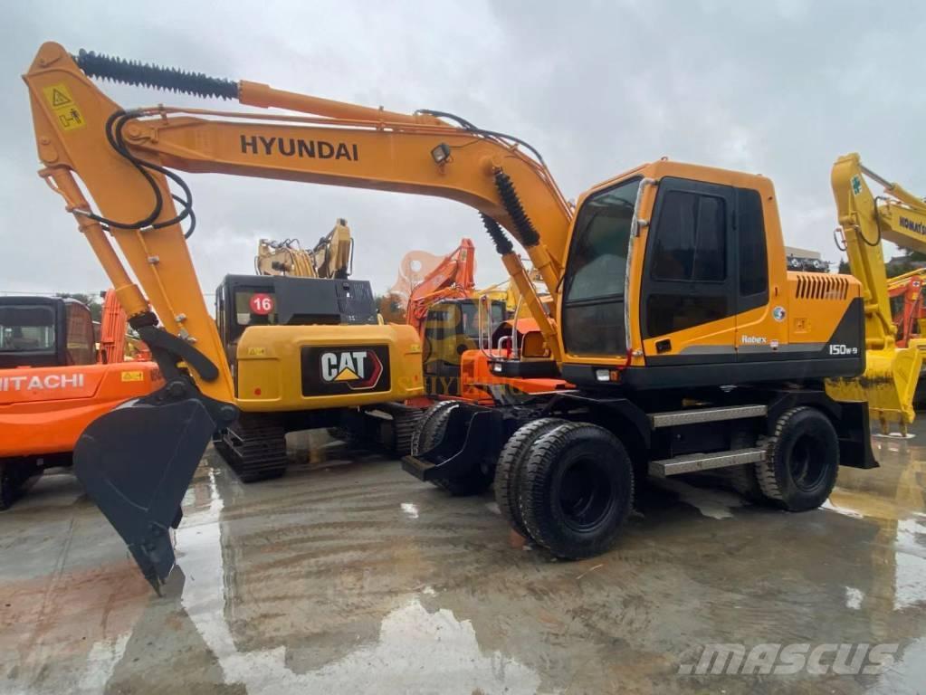 Hyundai 150W -9 Gravemaskiner på hjul