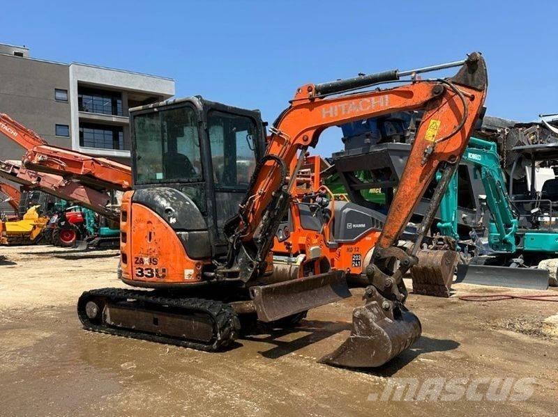 Hitachi ZX 33 U-5 Minigravemaskiner