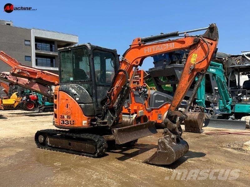 Hitachi ZX 33 U-5 Minigravemaskiner
