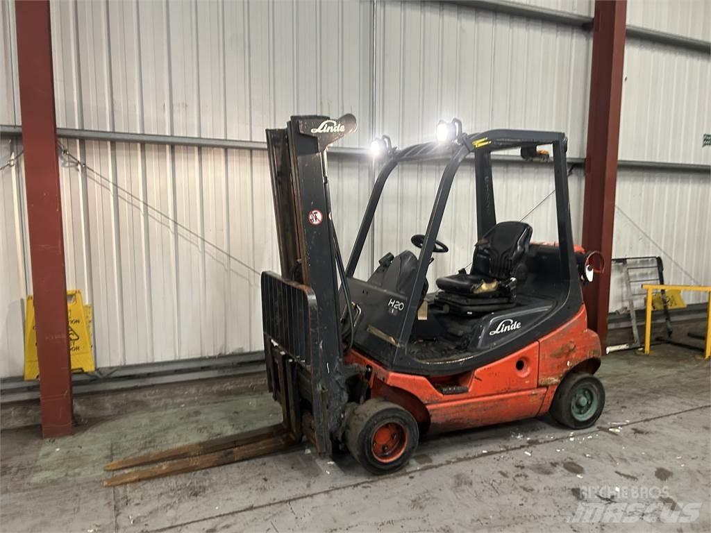 Linde H20T-03 LPG gaffeltrucks