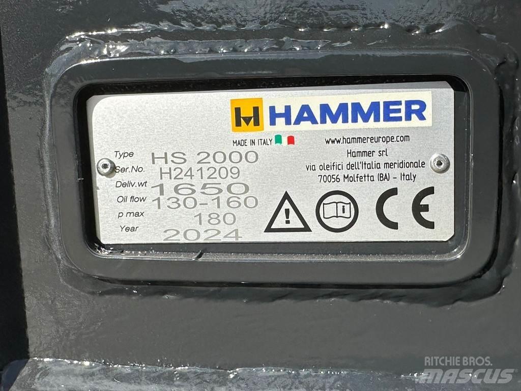 Hammer HS2000 Hydraulik / Trykluft hammere