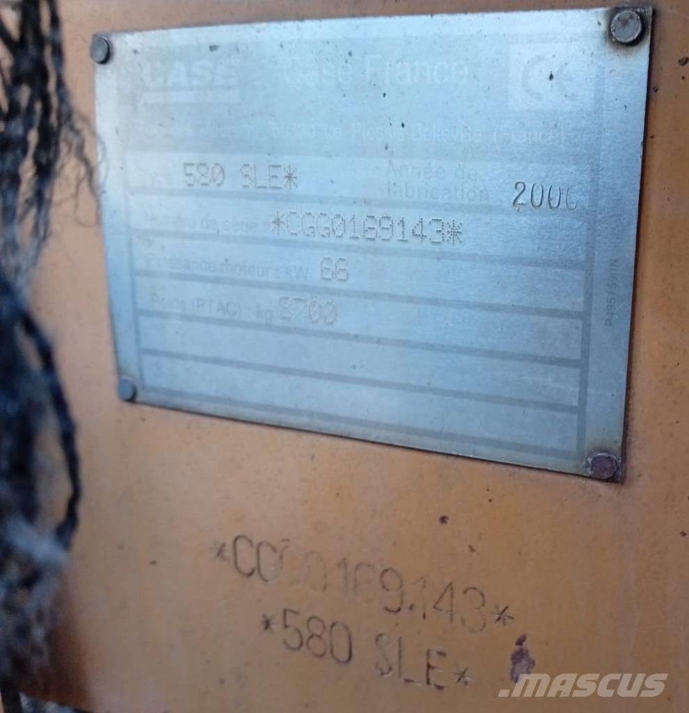 CASE 580 SLE Rendegravere