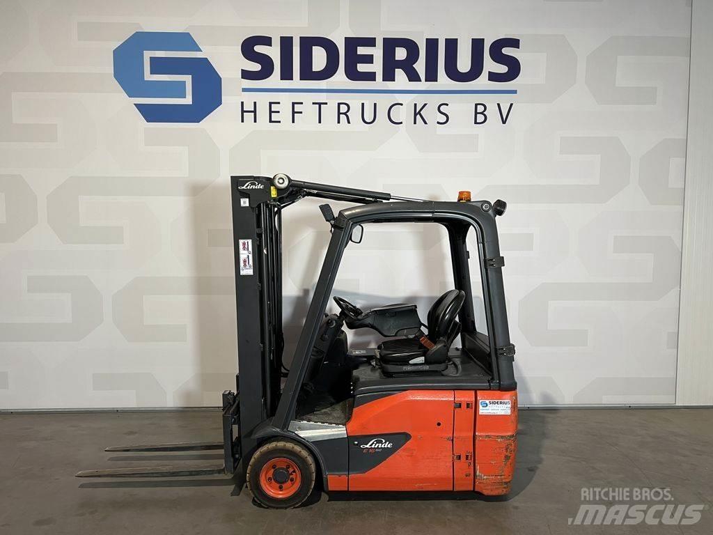Linde E16 El gaffeltrucks