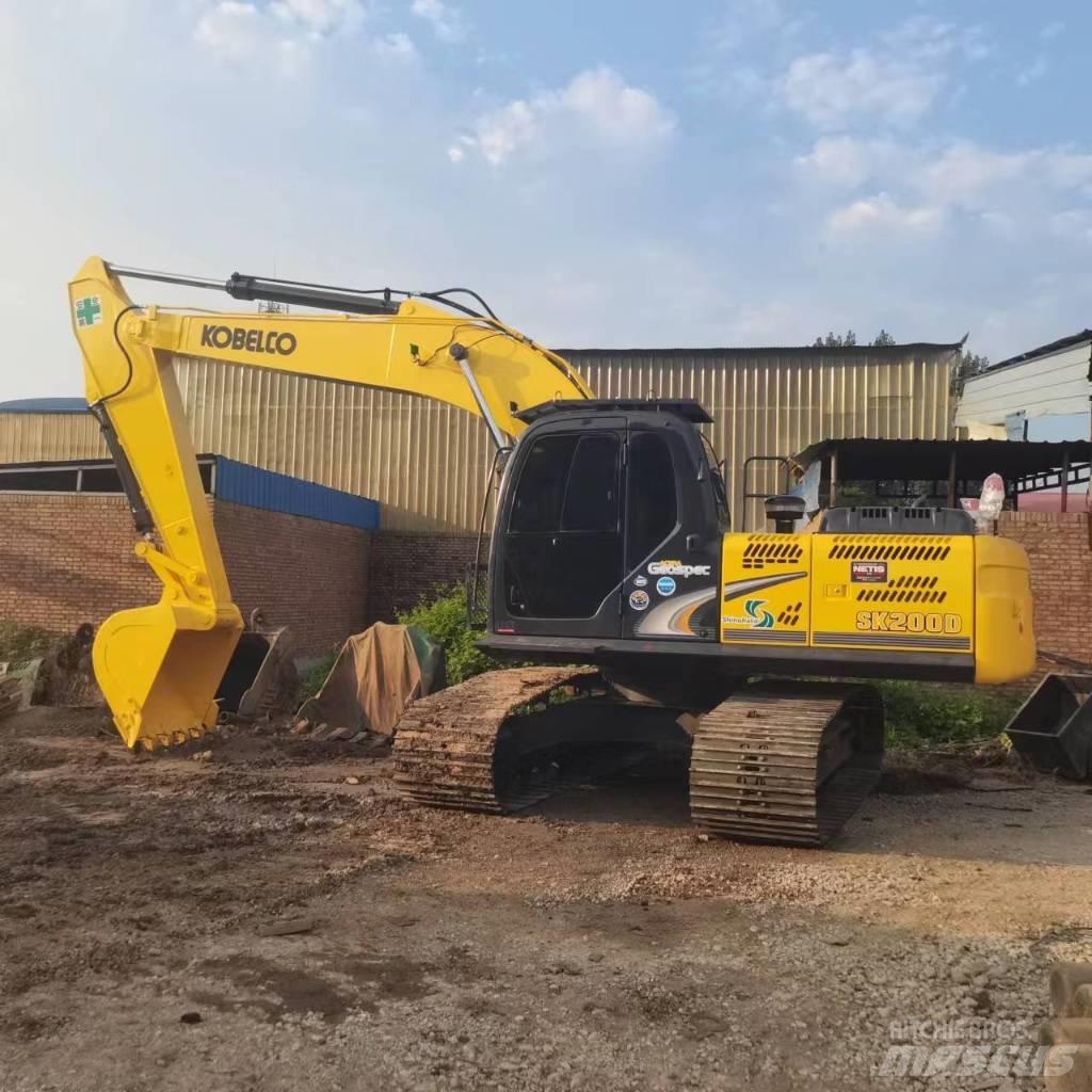 Kobelco SK 200 D Gravemaskiner på larvebånd