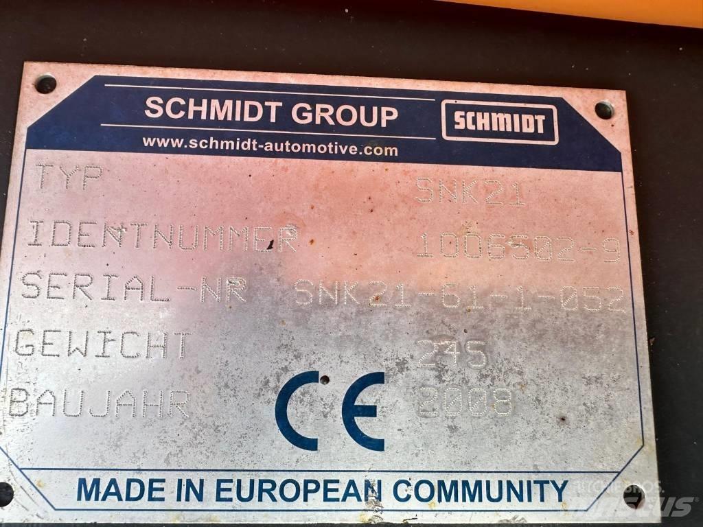 Schmidt SNK21 Sneskovle og -plove