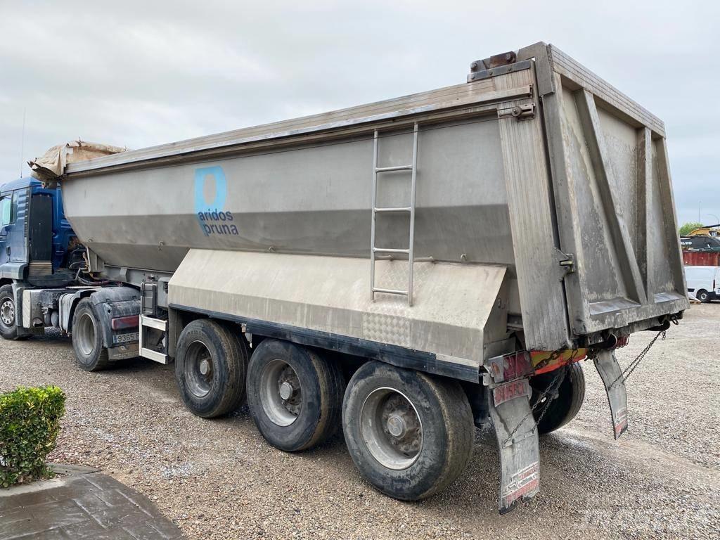 Lecitrailer D-2440 Semi-trailer med tip