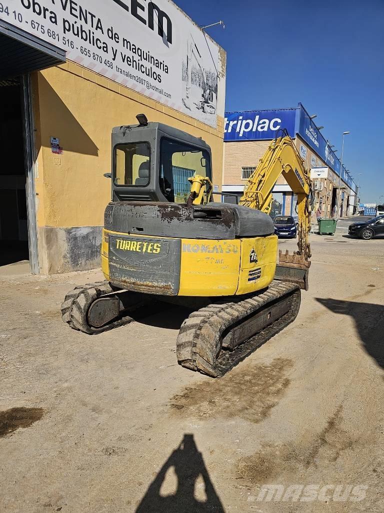 Komatsu PC 78 MR Midi-gravemaskiner 7t - 12t