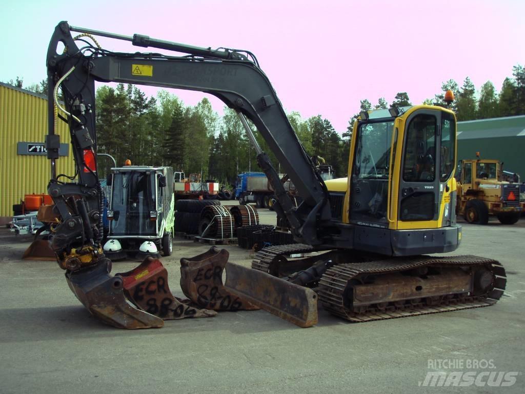 Volvo ECR 88 Midi-gravemaskiner 7t - 12t