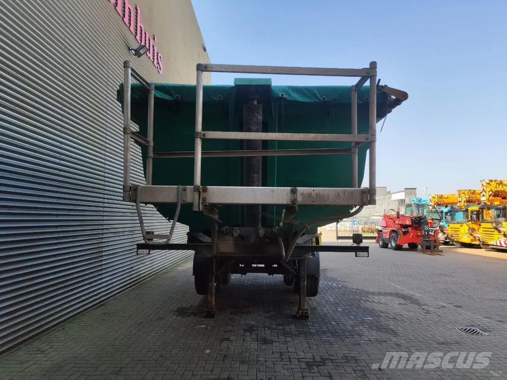 Meiller KISA 3 Semi-trailer med tip